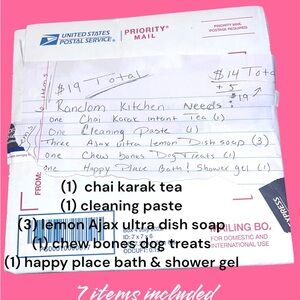 Random kitchen needs (7) items included